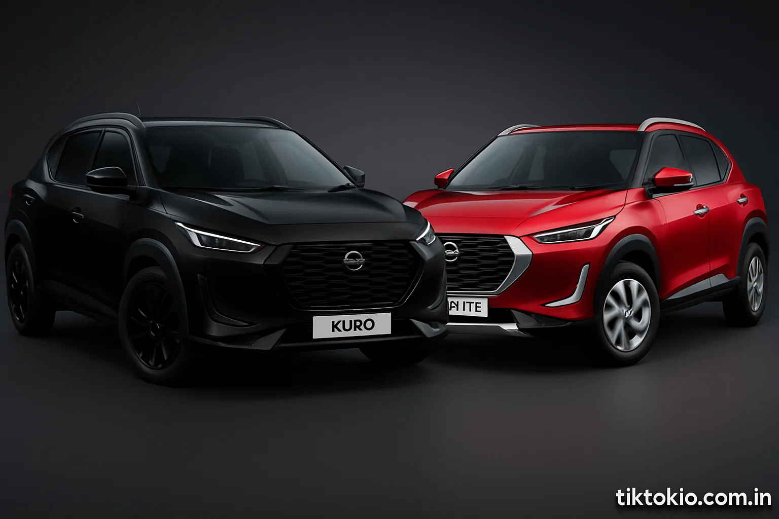 Nissan Magnite Kuro Edition vs Nissan Magnite