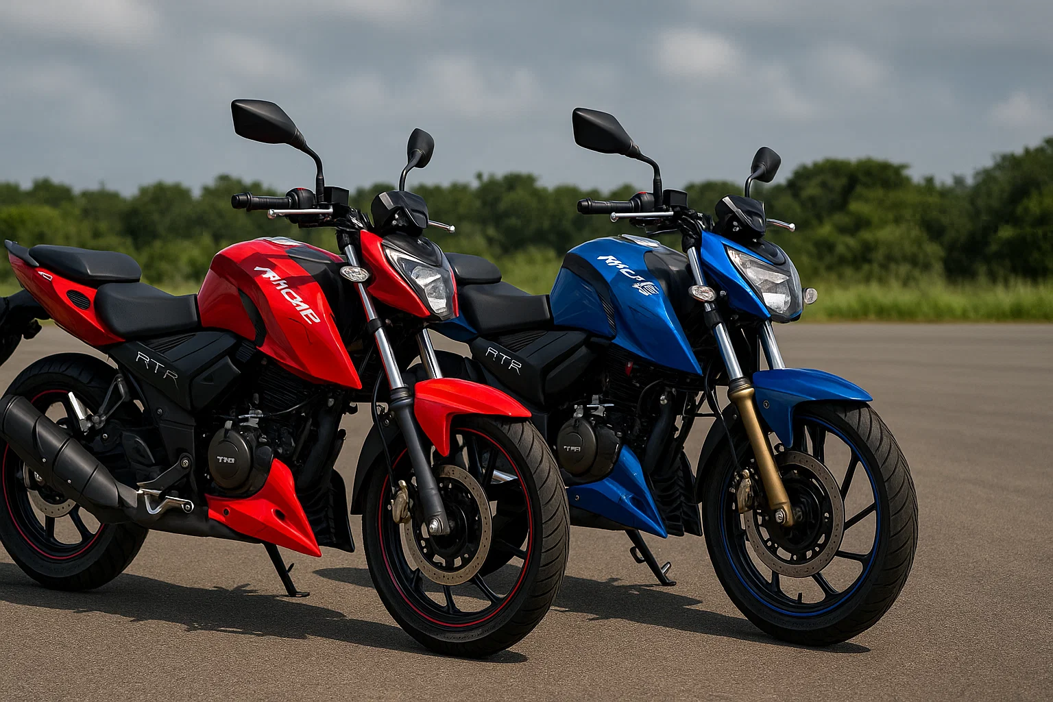 New TVS Apache RTR 160 & 200 4V